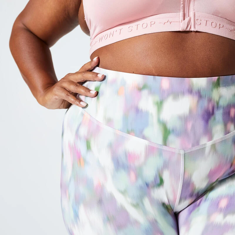 Dameslegging Voor Cardiofitness Met Hoge Taille Grote Maat 3 Dameslegging Voor Cardiofitness Met Hoge Taille Grote Maat - Afbeelding 3