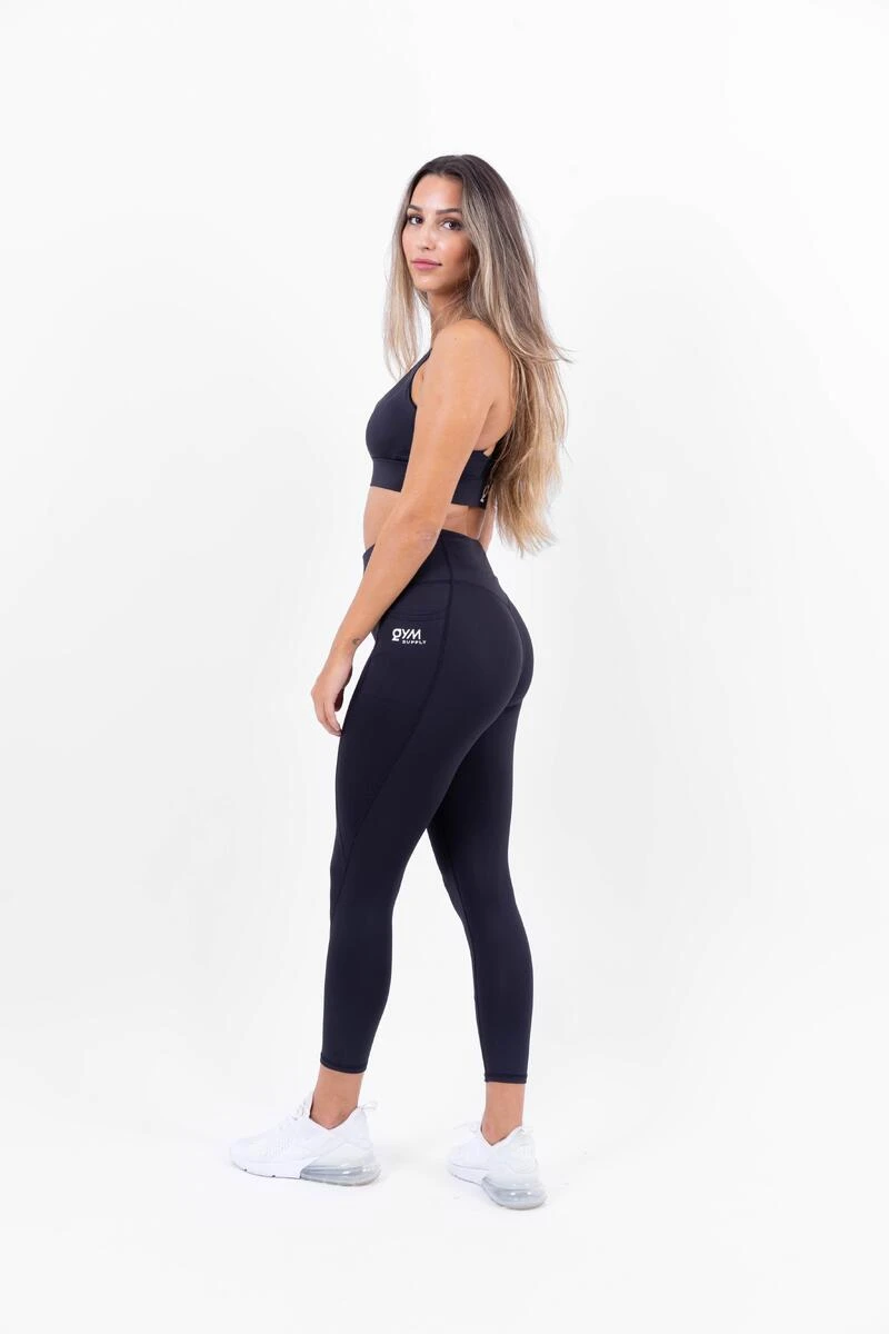 Elevate Leggings Dames - Zwart 5 Elevate Leggings Dames - Zwart - Afbeelding 5