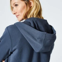 Fitnesshoodie Met Rits Voor Dames 500 Essentials -Default Template 1 fitnesshoodie met rits voor dames 500 essentials dark steel 4