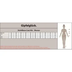 Gebreide Fleecejas Alix Hiking/Outdoor/Trekking Dames -Default Template 1 gebreide fleecejas alix hikingoutdoortrekking dames 2