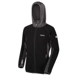 Voorkant 30 Regatta Kinver Dames Wandel Fleece - Zwart Grijs