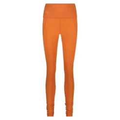 OM Legging - Comfortabele Loose-fit Legging - Biologisch Katoen - Roodbruin -Default Template 1 om legging comfortabele loose fit legging biologisch katoen roodbruin 2