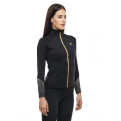 Voorkant -Default Template 1 padel sweatshirt met lange mouwen voor dames drop shot maday 1