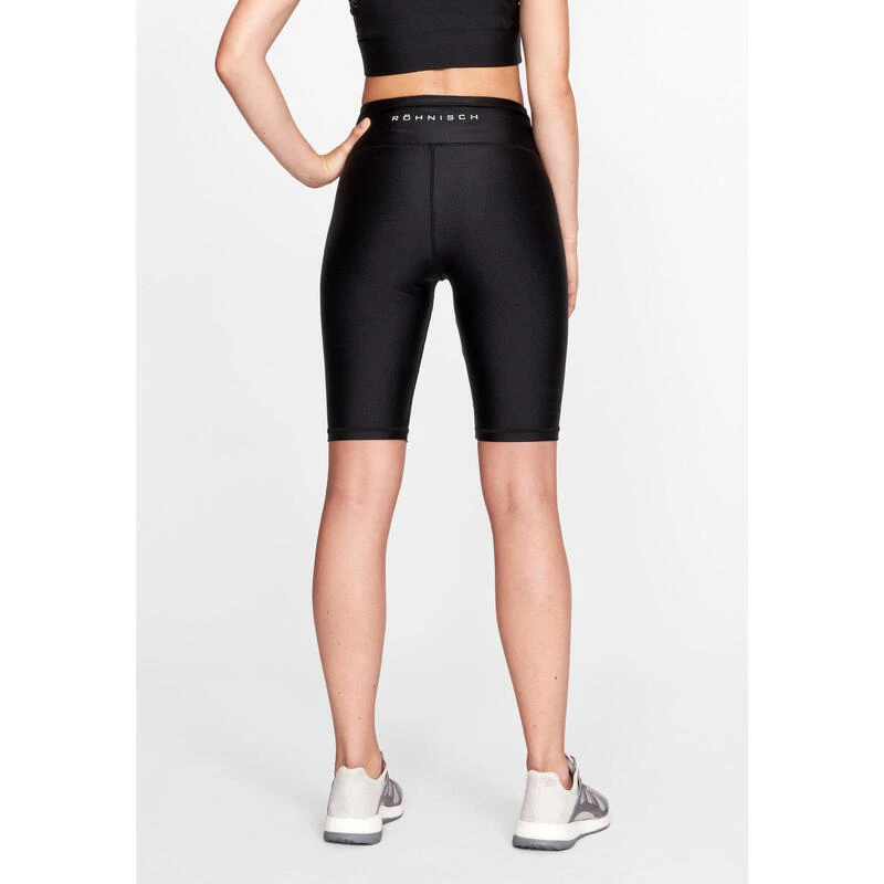 Röhnisch Sportlegging Shiny Dames Polyamide Zwart 4 Röhnisch Sportlegging Shiny Dames Polyamide Zwart - Afbeelding 4