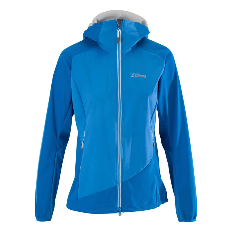 Simond Softshell Jas Voor Bergsport Dames ALPINISM LIGHT 2 Simond Softshell Jas Voor Bergsport Dames ALPINISM LIGHT - Afbeelding 2